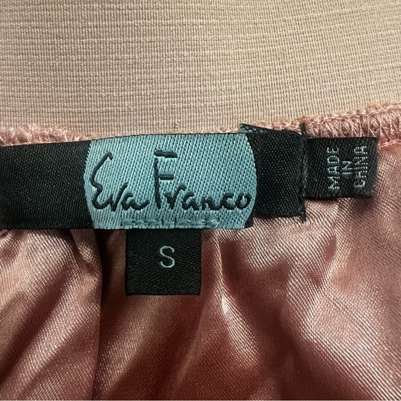 Eva Franco Anthropologie S Colorful Pastel Metallic Stripe Boho 70s Mini Skirt - Picture 5 of 9